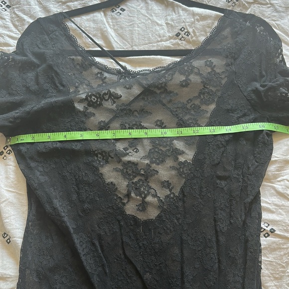Victoria’s Secret Long Sleeve Lace Chemise Lingerie - Picture 4 of 4